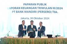 Direksi Bank Mandiri paparan kinerja