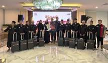 J99 Foundation Wujudkan Nazar Kehamilan Shandy Purnamasari dengan Memberangkatkan 30 Orang Umrah