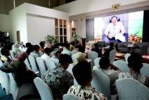 Direktur Tanaman Sawit dan Aneka Palma Kementerian Pertanian Ardi Praptono saat memberikan Keynote Speaker Seminar Outlook Industri Sawit Indonesia; Mengupas Perspektif Pengusaha, Industri dan Petani Sawit yang diselenggarakan oleh INDUSTRY.co.id