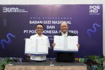 Pos Indonesia dan Badan Gizi Nasional Bersinergi Dukung Program Pemenuhan Gizi Nasional