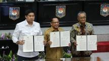 Tandatangani SKB 3 Menteri, KemenPU Komitmen Dukung Percepatan Pembangunan 3 Juta Rumah