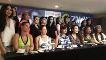 Liza Nathalia bersama Sejumlah Selebriti dan Perwakilan Zumba Internasional 