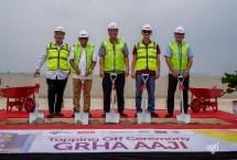 Topping Off Gedung Grha AAJI, Tonggak Baru bagi Industri Asuransi Jiwa Indonesia 