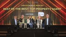 Jajaran CO- Founder Linktown saat menerima penghargaan di ajang Summarecon Anual Award