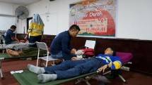 NHM dan PMI Malut Gelar Donor Darah di Tambang Gosowong, Kumpulkan 50 Kantong Darah