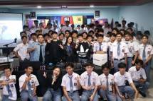 DJ Freya Bersama Siswa SMAN 70 di FN Man FNomenal School