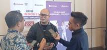 Founder & CEO KiriminAja, Fariz GTJ saat ditemui awak media usai menghadiri acara acara "Kopdar Akbar bareng Dimensi" di Convention Hall SMESCO Indonesia pada Kamis (20/2/25).