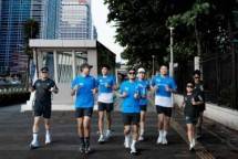 Menghadapi Tokyo Marathon 2025, Gilang Juragan 99 menjalani latihan intensif bersama Pocari Sweat Sport Science