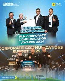 PLN Icon Plus Sabet Penghargaan Silver di PLN Corporate Communications Summit 2024