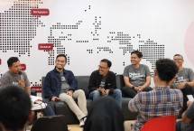 Sesi diskusi pada acara Malang AI Connect yang diselenggarakan beberapa waktu lalu. 