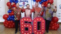 Handi B Sjarifudin, Arkim B Sjarifudin, Husen B Sjarifudin, dan Hendra B Sjarifudin pada perayaan HUT ke-60 Kenari Djaja