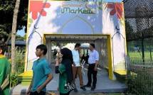 Sundown Markette, sebuah konsep open foodcourt berkonsep piknik di GBK Jakarta.