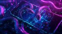 Ilustrasi Malware di ponsel