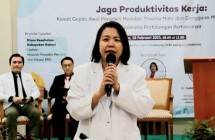 Seminar kesehatan bertajuk Jaga Produktivitas Kerja yang diselenggarakan pekan lalu di Kampus Fakultas Kedokteran, President University (Presuniv), Jl. Taman Golf Timur I, kawasan D&rsquo;Khayangan, Kota Jababeka, Cikarang. 