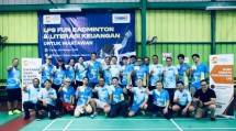 LPS - KJEJ Gelar Fun Badminton dan Literasi Keuangan untuk Wartawan