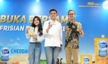  Peluncuran Frisian Flag Kental Manis Hokkaido Cheese dan Frisian Flag Keju Blok Cheddar.