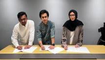 Kiri ke kanan:Ahmad Mujahid, Direktur Executive Lembaga Amil Zakat Salam Setara Amanah Nusantara. Vikra Ijas, Co-founder & CEO Kitabisa.Putri Madarina, Country Director Fasset Indonesia