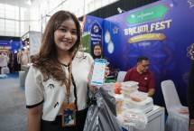 Pegawai BRI di BRILian fest ramadan 