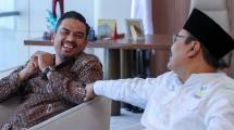 Menteri UMKM, Maman Abdurrahman bersama Menteri Sosial, Syaifullah Yusuf (Gus Ipul)