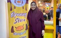 Peresmian outlet Roti Keser Condet di Cipete