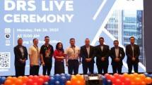 Manajemen Artaboga, OT Group dan CEO BRINKS Indonesia David Maksud, meluncurkan kerjasama layanan cash management Digital Retail Retail Solutions di Gedung OT Group Jakarta.
