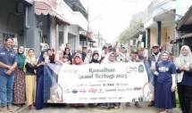 Arummi berbagi yang mendonasikan susu kacang mede sehat ke berbagai yayasan sosial, panti asuhan, dan rumah yatim.