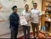 Kerjasama Dompet Dhuafa bersama Telin Hongkong hadirkan layanan penghimpunan zakat, infak, sedekah, dan wakaf (Ziswaf) hanya melalui SMS.