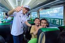 Senyum Bahagia Pemudik, Saat SIG Memberangkatkan Ribuan Pemudik Empat Provinsi dalam Program Mudik Bersama BUMN 2025