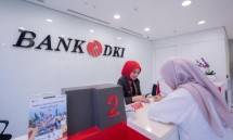 Pelayanan di Bank DKI.