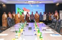 Kemenperin menerima kunjungan Menteri Industri dan Sumber Daya Mineral Kerajaan Arab Saudi, Bandar bin Ibrahim Alkhorayef di Jakarta, Rabu (16/4).