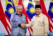 Presiden Prabowo menerima kunjungan kehormatan Wakil Perdana Menteri Malaysia di Istana Merdeka, Pada Selasa, 22 April 2025. (Foto: BPMI Setpres)