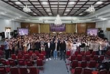 Zaky Muhammad Syah (Zack) sebagai salah satu Founder Universitas Cakrawala sekaligus CEO Dibimbing.id memaparkan visi dan misi dari Universitas Cakrawala. 