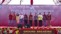 Groundbreaking PT HSG Material Indonesia di KEK Kendal