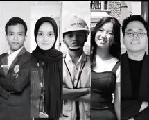 Mahasiswa Program Studi (Prodi) Arsitektur President University. Foto:(ki-ka) Bugis Batubara, Fairuz Hanifah, Yusuf Fadhlillah, Evania Fortuna, Exhaudi Situmorang.