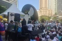 Dompet Dhuafa menyebarkan informasi, edukasi hingga mengajak masyarakat untuk berkurban melalui Program Tebar Hewan Kurban (THK) 2025 di Kawasan Car Free Day (CFD) Jakarta. 