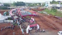 500 Pesepeda Meriahkan Gowes Bareng CitraGrand Cibubur CBD (Foto Dok Industry.co.id)