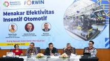 Diskusi 'Menakar Efektivitas Insentif Otomotif' yang digelar Forum Wartawan Industri (Forwin)