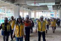 PTPP tinjau progres Gedung Wing 2 dan Kawasan Kantor Kementerian Pekerjaan Umum dan Perumahan Rakyat (PUPR) di IKN