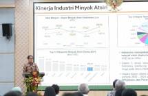 Wakil Menteri Perindustrian Faisol Riza dalam kegiatan Pre-event Aromatika Indofest 2025 di Jakarta, Jumat (23/5).