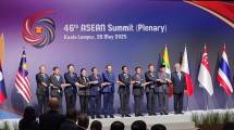 Presiden Prabowo Subianto saat menghadiri KTT ASEAN ke-46 di Malaysia