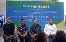 Caption: Presscon gelaran Brightspot Market 2025. (ki-ka)Anton Wirjono, Founder Brightspot Market, EVP Transaction Banking Business Development BCA, I Ketut Alam Wangsawijaya, Guruh Suliano Putra, perwakilan PT MRT Jakarta, Fadly Hasan, Direktur Bisnis dan Pemanfaatan Aset Transjakarta.