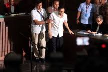 Ketua DPR RI Setya Novanto di persidangan (Foto Rizki Meirino/INDUSTRY.co.id)