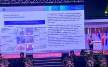 Paparan Kepala Perpustakaan Nasional RI (Pepusnas), E. Aminudin Aziz di ajang 19th Congress of Southeast Asian Librarians (CONSAL) 2025.