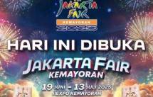 Jakata Fair 2025 sudah resmi dibuka.