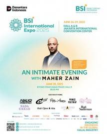 Maher Zain Tampil Eksklusif di BSI International Expo 2025
