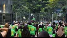 Dalam rangka memeriahkan Milad ke-32 Tahun, Dompet Dhuafa berkolaborasi dengan Rocca Space gelar Cardio Dance di Kawasan Gelora Bung Karno (GBK), Jakarta, Jumat (27/6/2025) petang. 