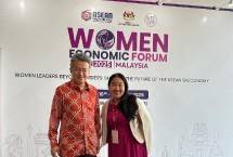 Faith Tang, Kepala Pemasaran APAC di Watson Marlow Fluid Technology Solutions bersama the Deputy Minister of Investment, Trade and Industry YB Liew Chin Tong
