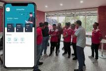 Peluncuran aplikasi digital Laporan Engineering Nasional Sistem Aplikasi &ndash; Proyek (LENSA-PRO) di Telkom Akses Legok, Tangerang, beberapa waktu yang lalu.