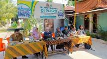 Kepala BPPSDMP Pertanian, Idha Widi Arsanti didampingi Kapuslatan, Inneke Kusumawaty saat kunjungan kerja ke Desa Beringin, Kecamatan Tanjung Beringin Kabupaten Serdang Bedagai, Sumatera Utara
