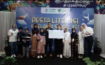 Caption: Dompet Dhuafa bersama Tokio Marine Life Insurance Indonesia (Tokio Marine Life Peduli) menggelar kegiatan &ldquo;Pesta Literasi & Belanja School Kit&rdquo; dalam rangka Back to School dalam rangka menyambut Hari Anak Nasional pada 23 Juli 2025.